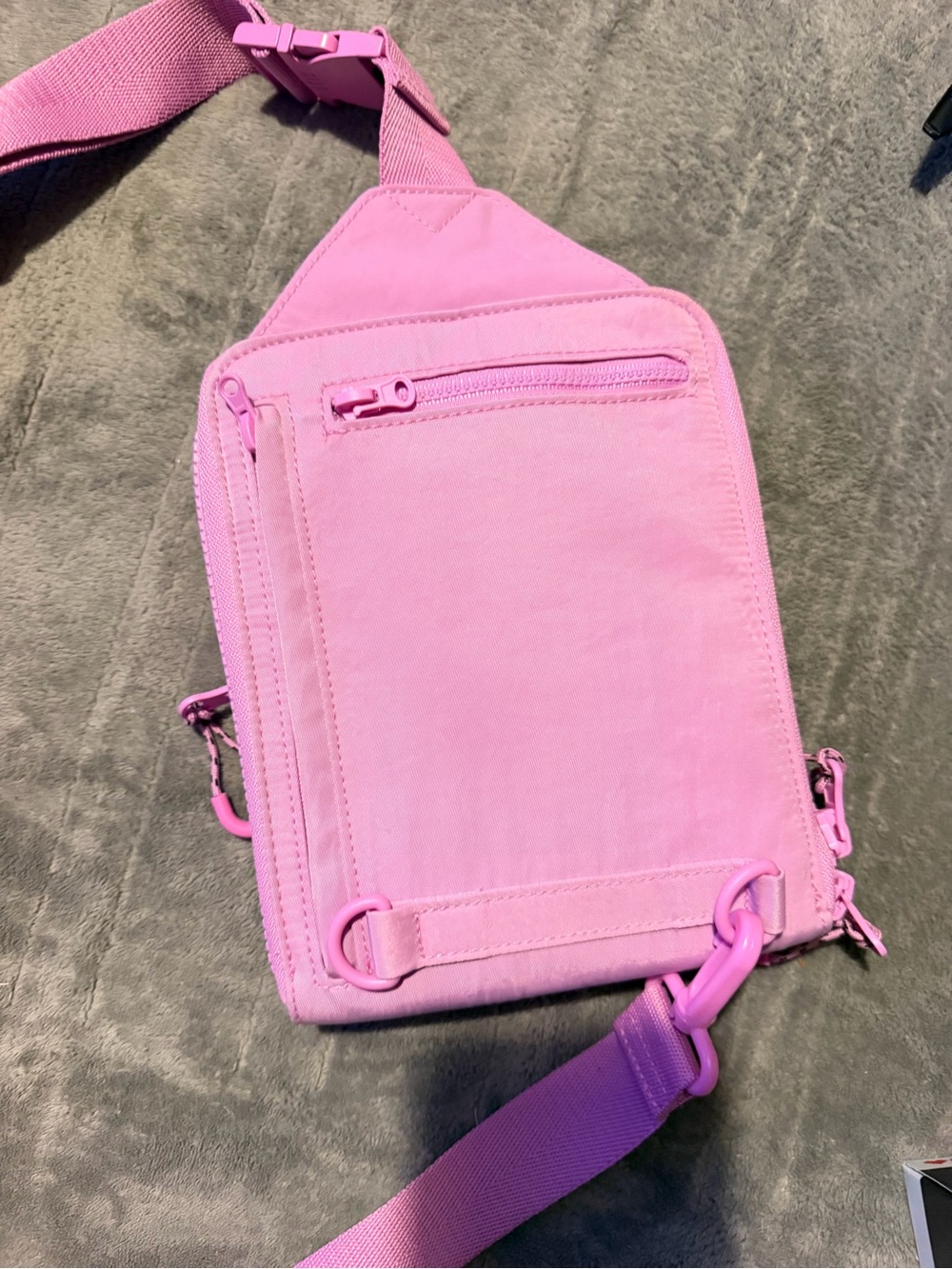 BEIS 2025 Stagecoach Edition Sport Sling Bag Pink Nylon Crossbody - Picture 2 of 16